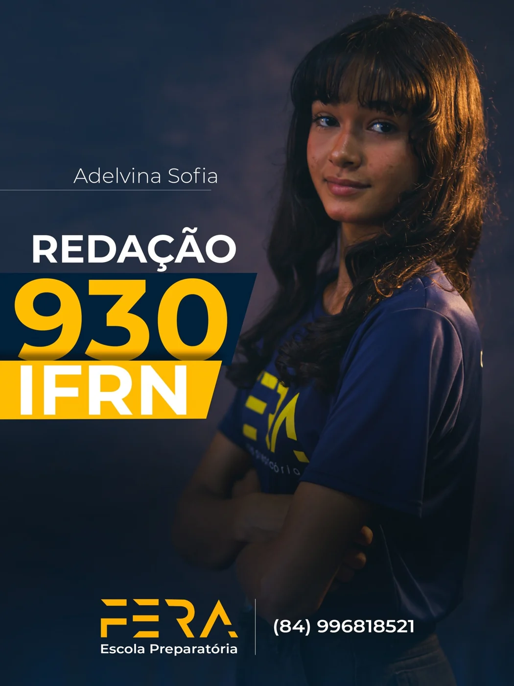 Adelvina Sofia — redação 930 · IFRN · 2025