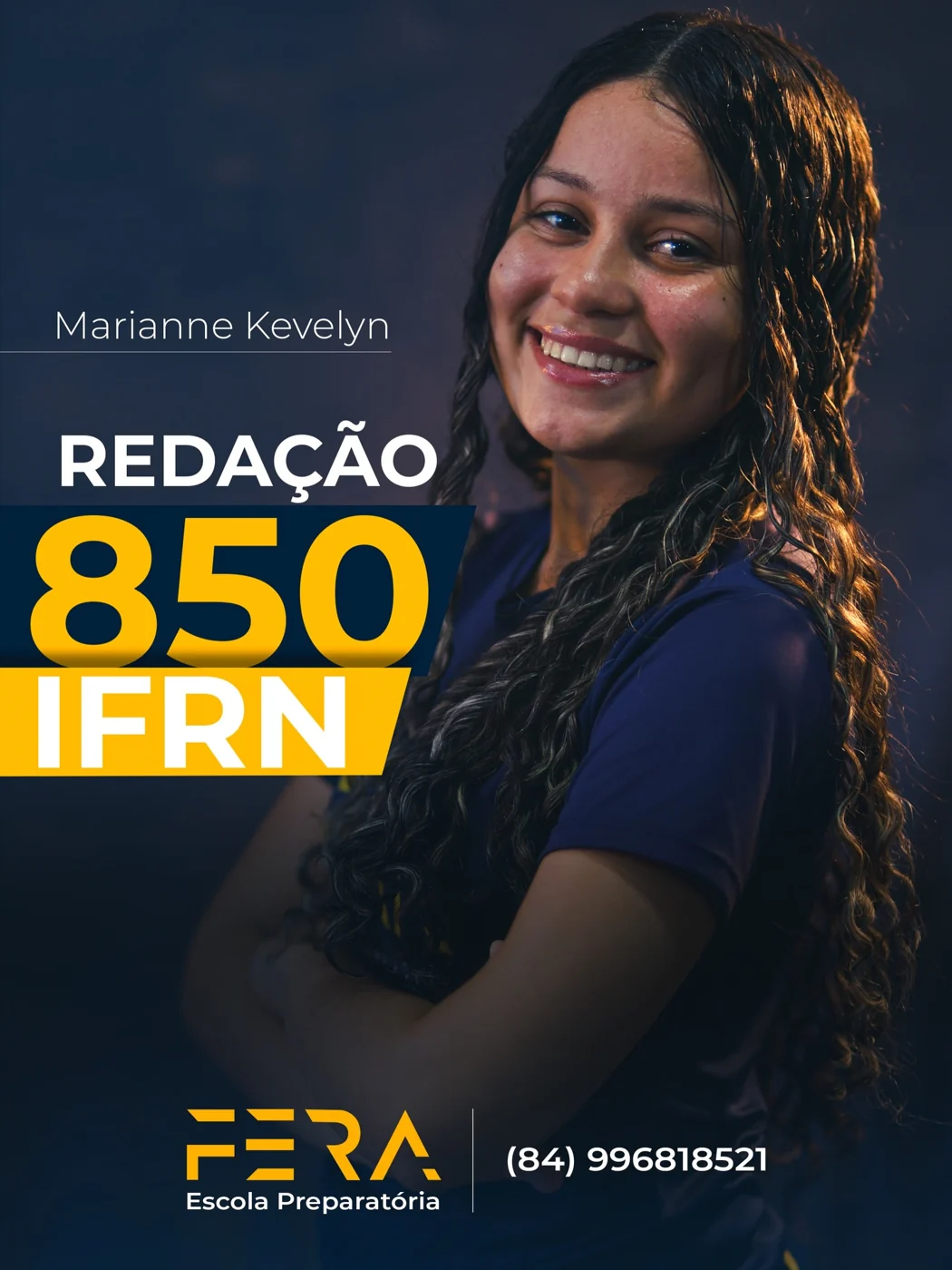 Marianne Kevelyn — redação 850 · IFRN · 2025