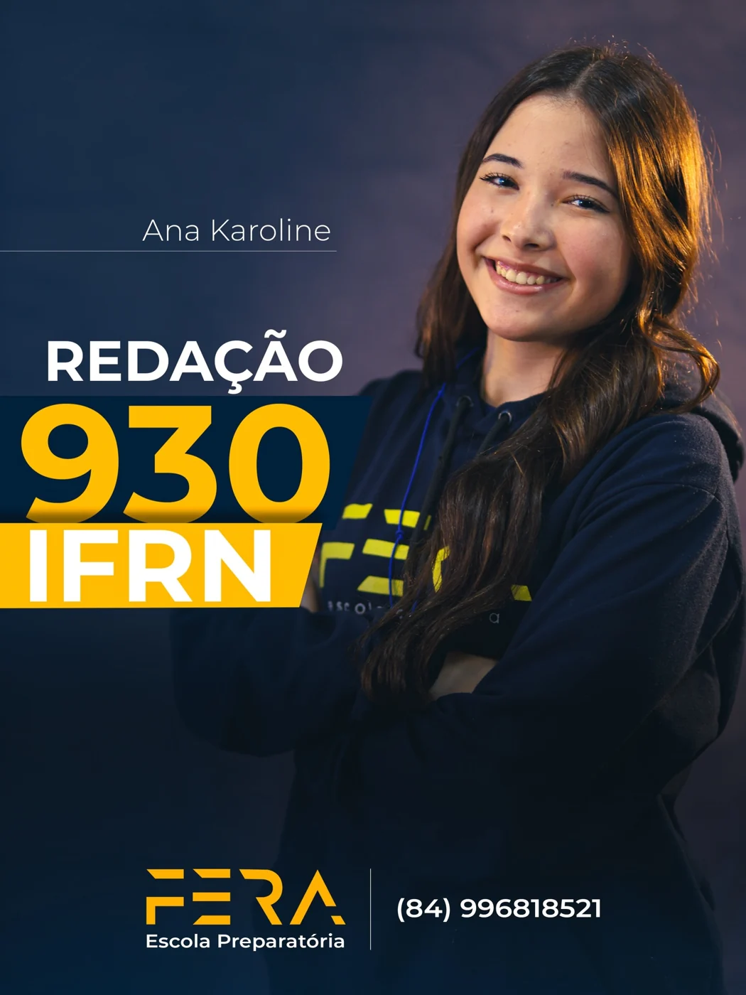 Ana Karoline — redação 930 · IFRN · 2025