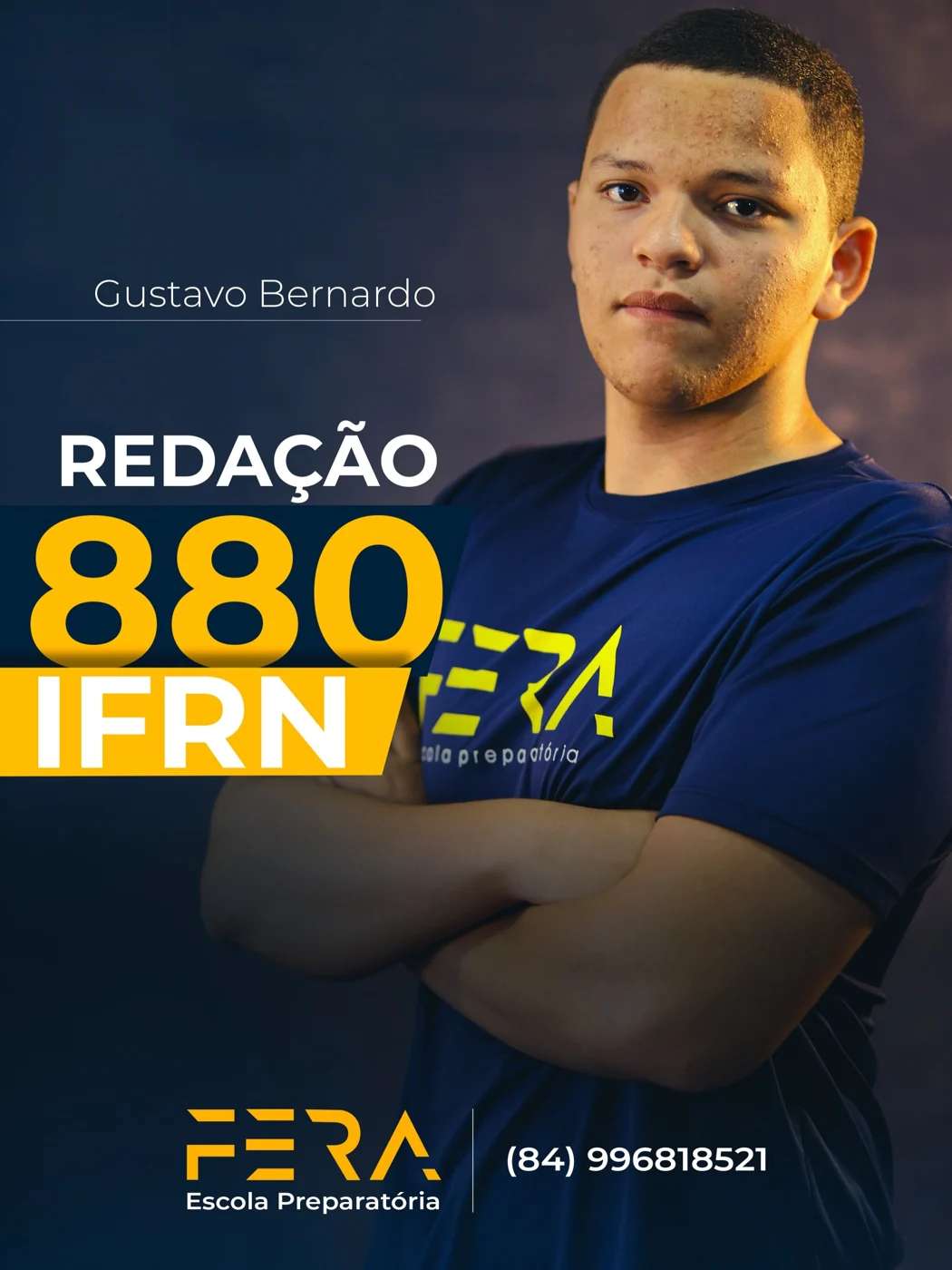 Gustavo Bernardo — redação 880 · IFRN · 2025