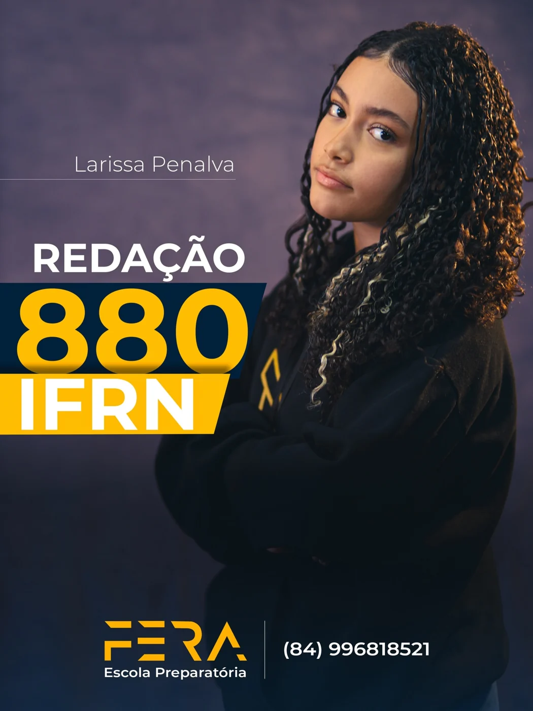 Larissa Penalva — redação 880 · IFRN · 2025