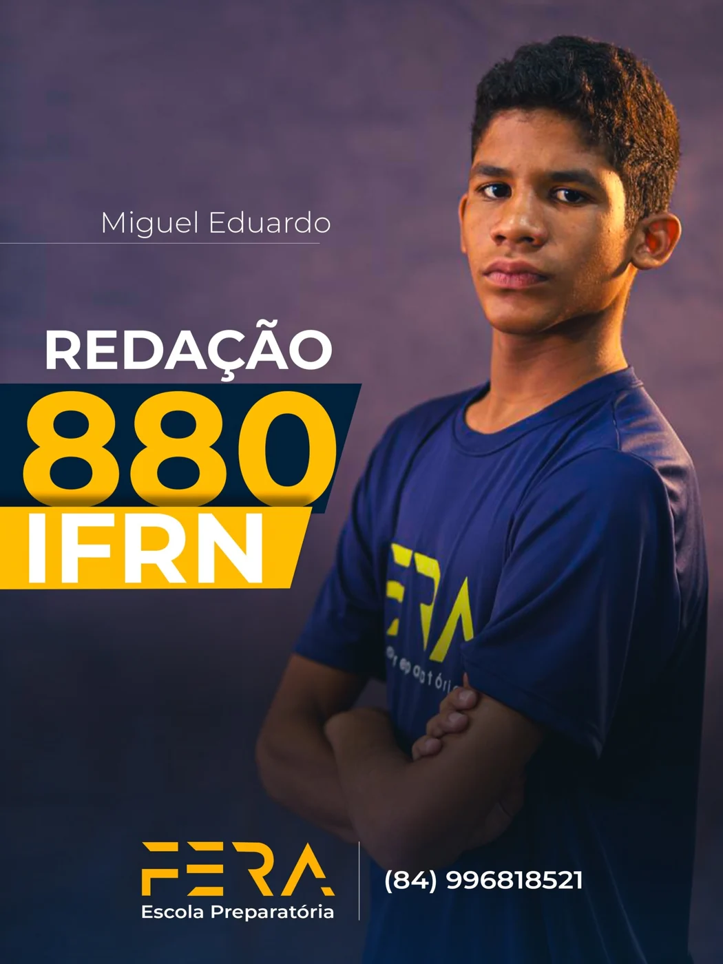Miguel Eduardo — redação 880 · IFRN · 2025