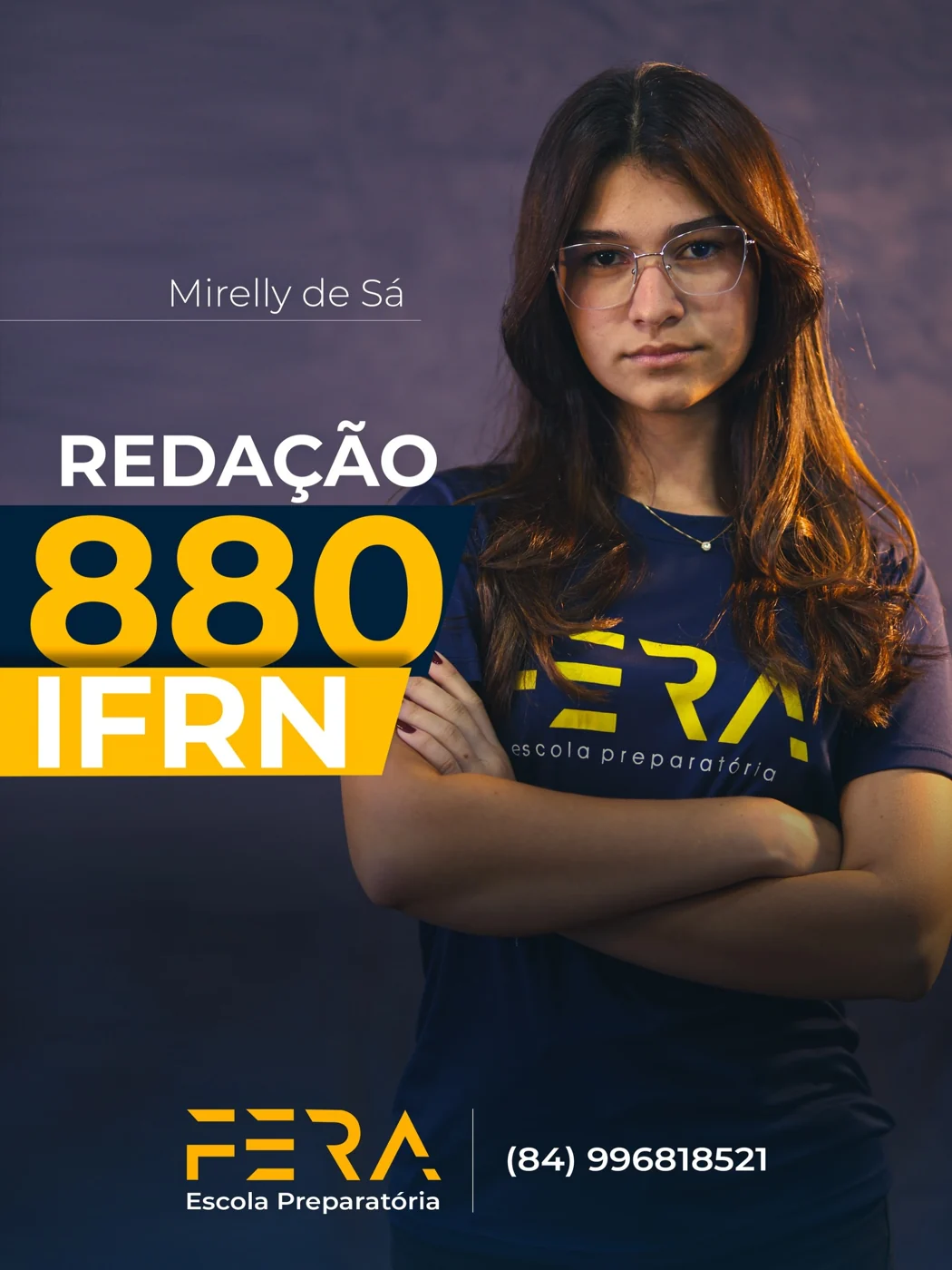 Mirelly de Sá — redação 880 · IFRN · 2025