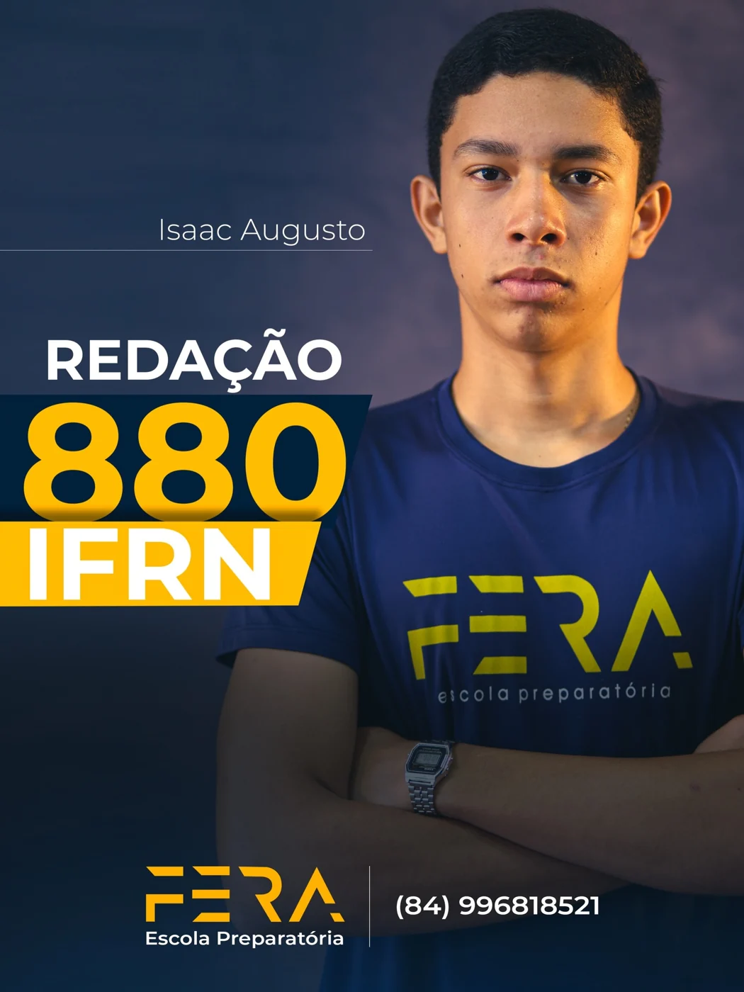 Isaac Augusto — redação 880 · IFRN · 2025