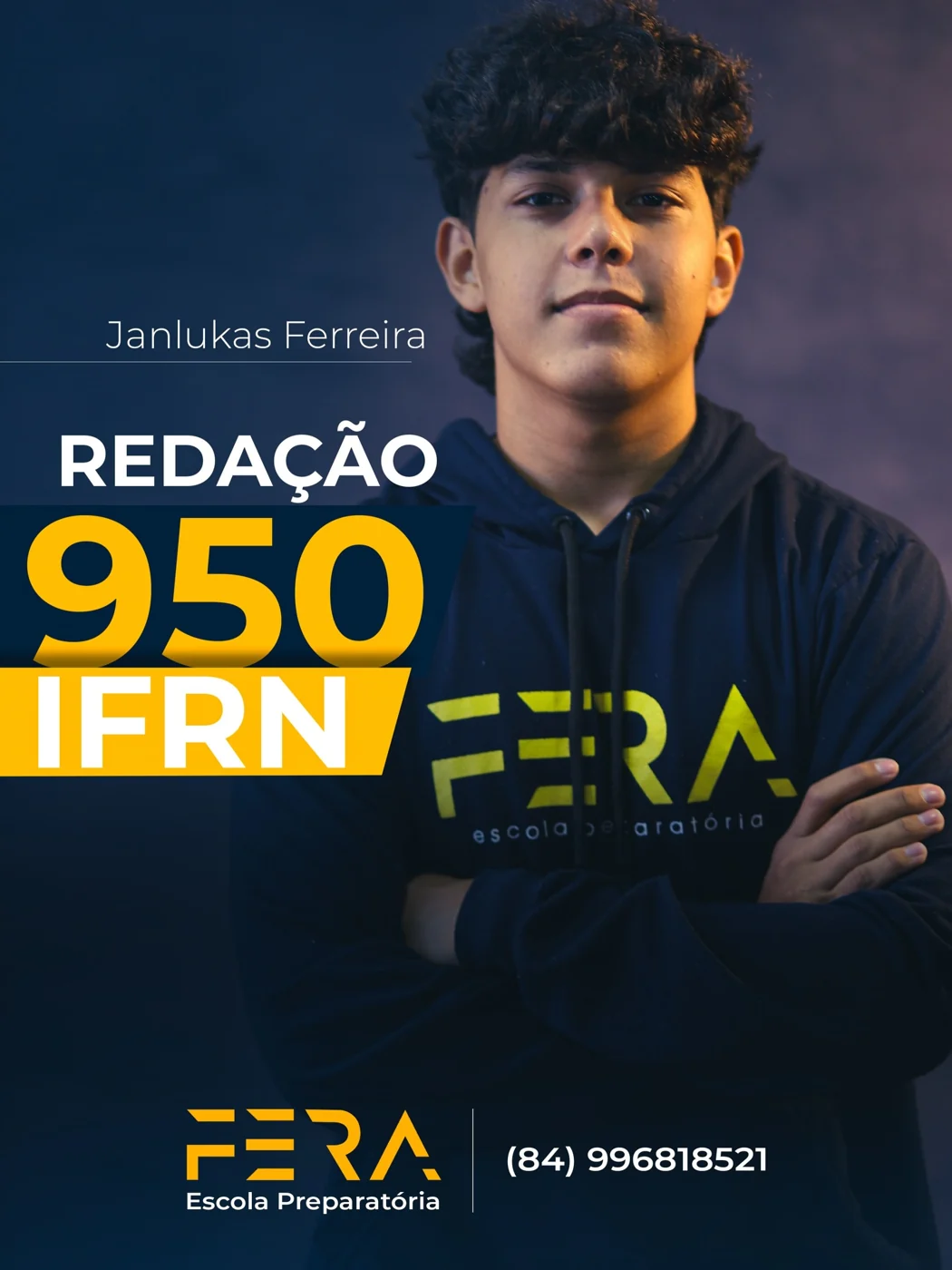 Janlukas Ferreira — redação 950 · IFRN · 2025