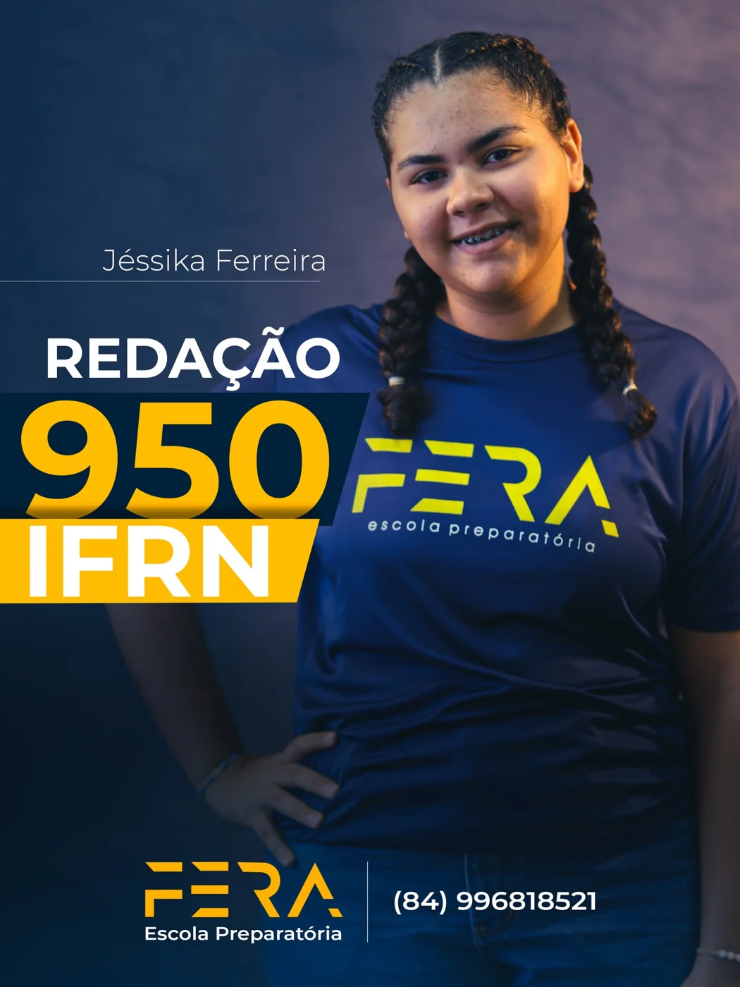 Jéssika Ferreira — redação 950 · IFRN · 2025