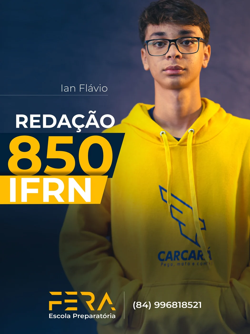 Ian Flávio — redação 850 · IFRN · 2025