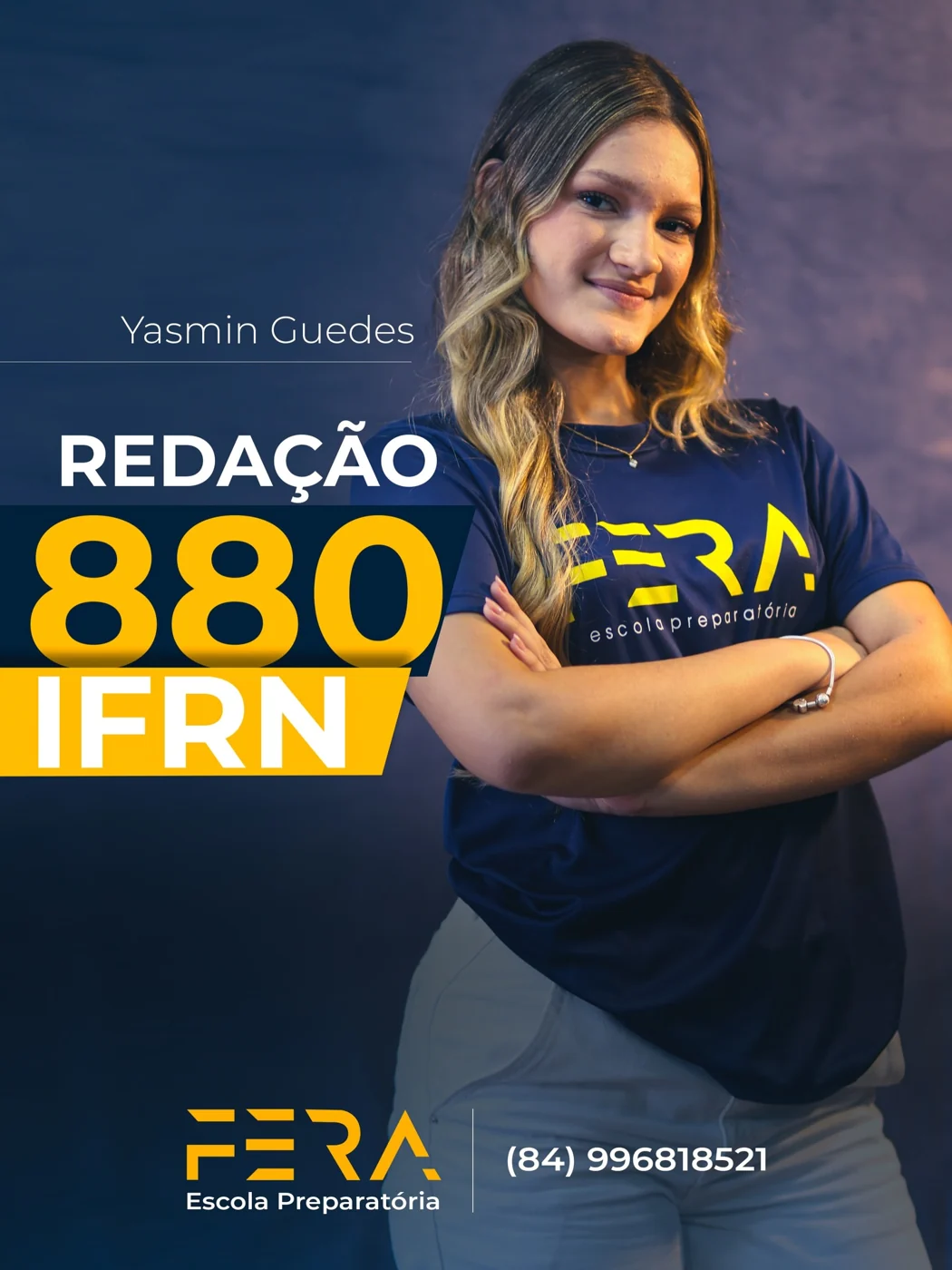 Yasmin Guedes — redação 880 · IFRN · 2025