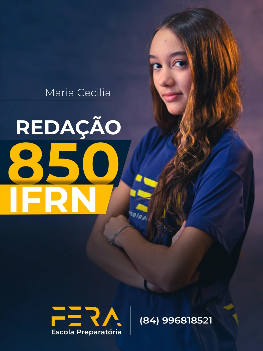 Maria Cecília — redação 850 · IFRN · 2025