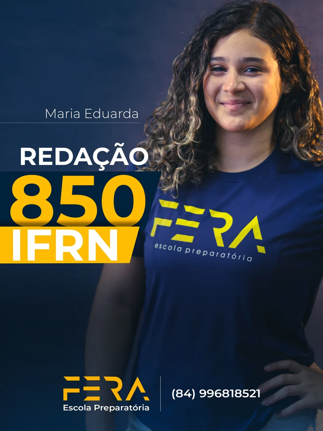 Maria Eduarda — redação 850 · IFRN · 2025