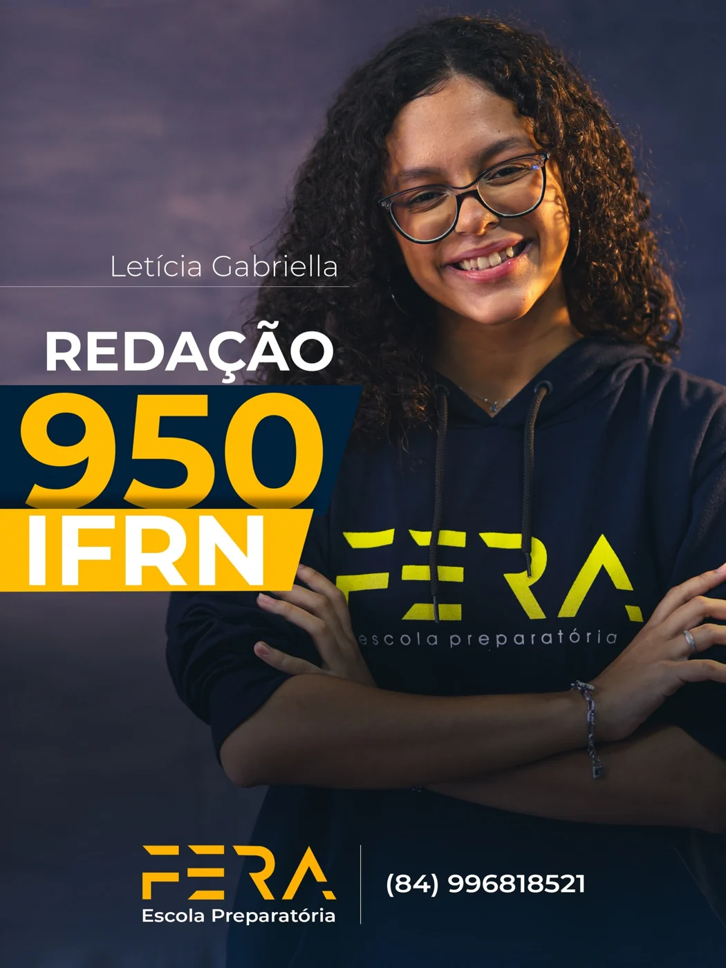 Letícia Gabriella — redação 950 · IFRN · 2025