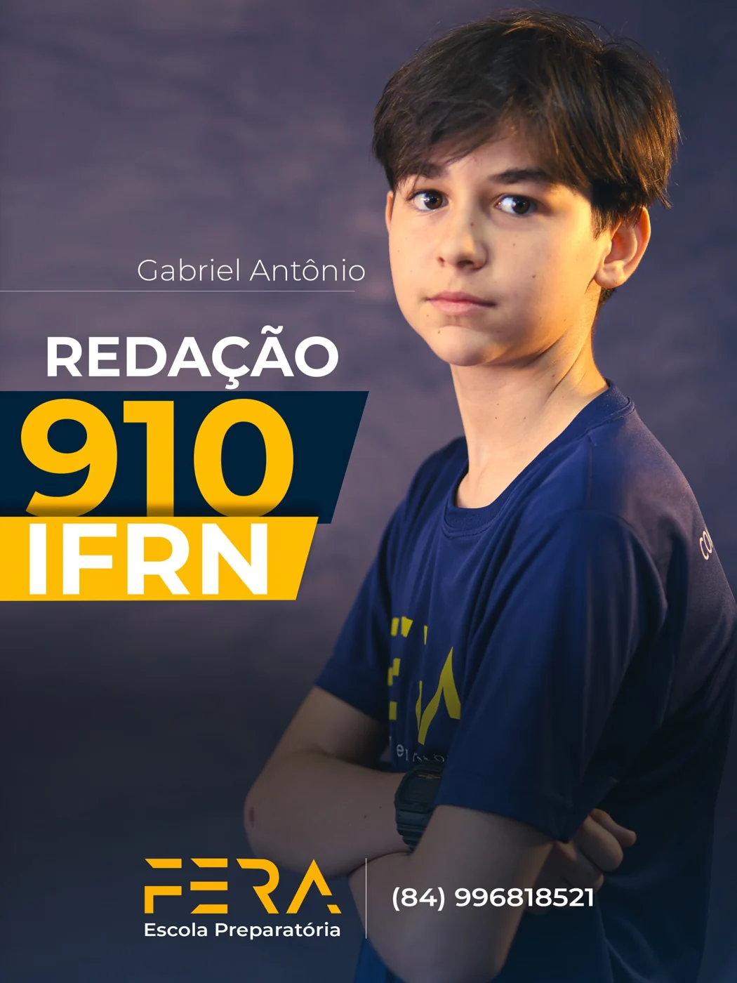 Gabriel Antônio — redação 910 · IFRN · 2025