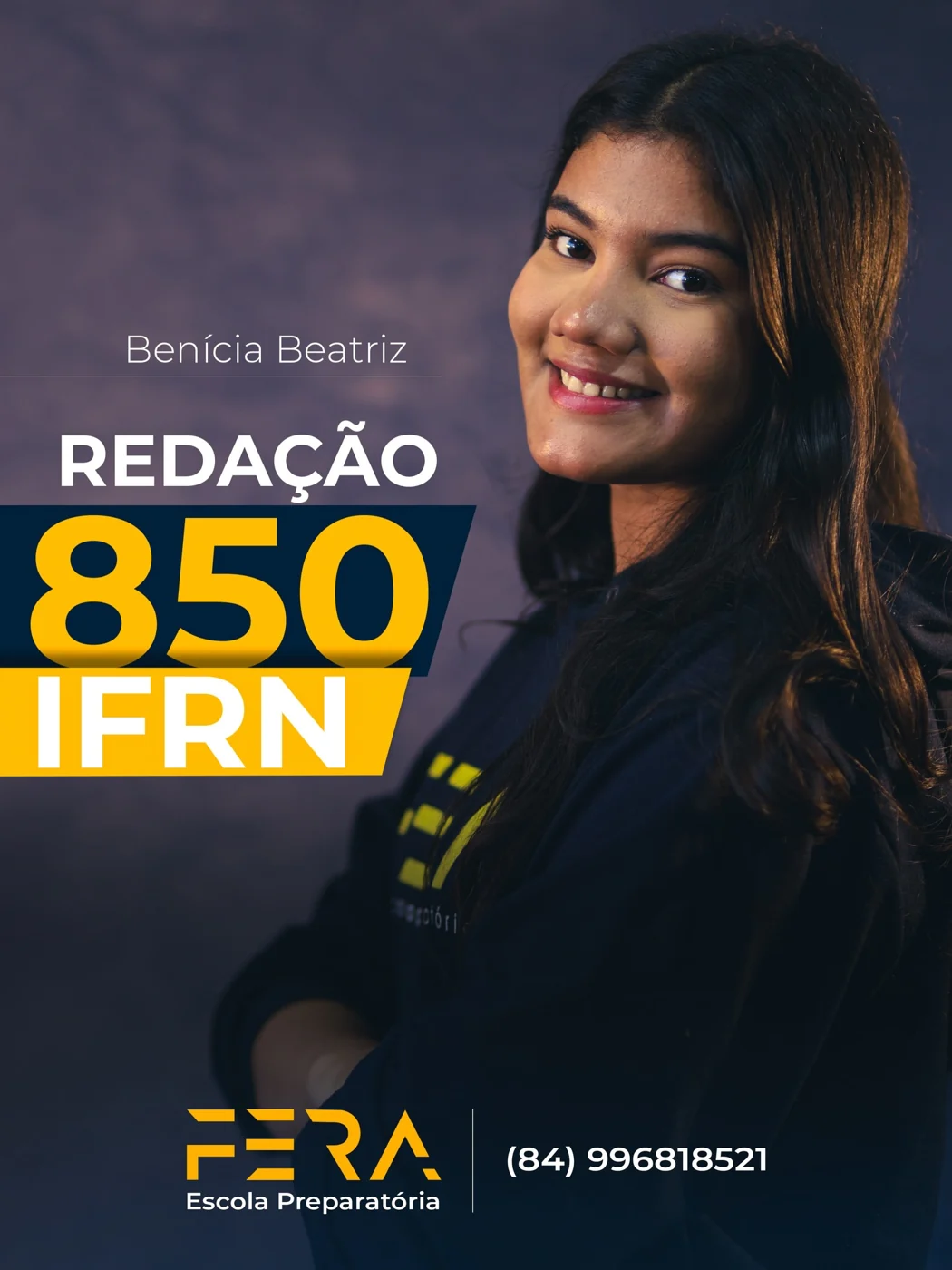 Benícia Beatriz — redação 850 · IFRN · 2025