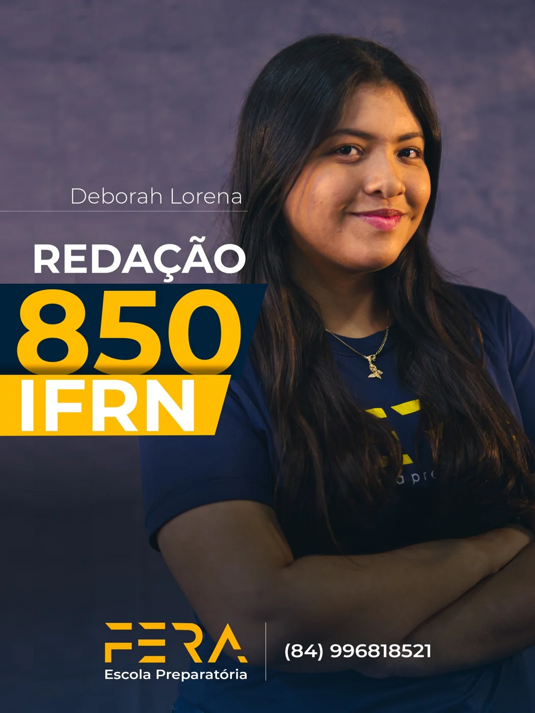 Deborah Lorena — redação 850 · IFRN · 2025
