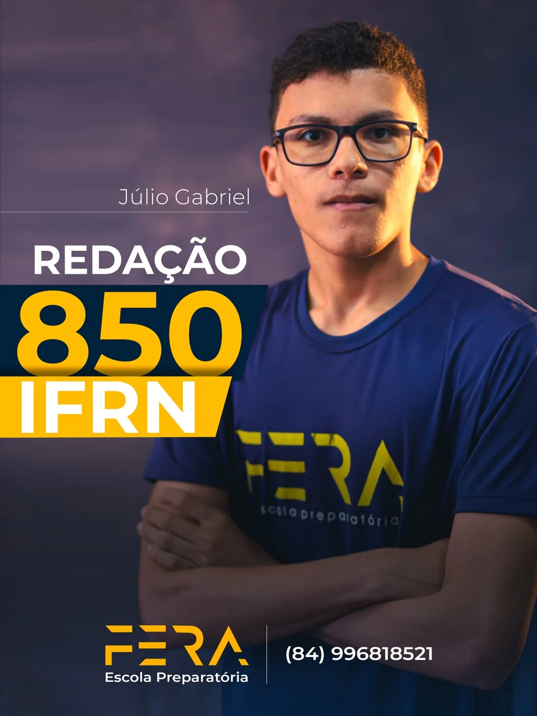 Júlio Gabriel — redação 850 · IFRN · 2025
