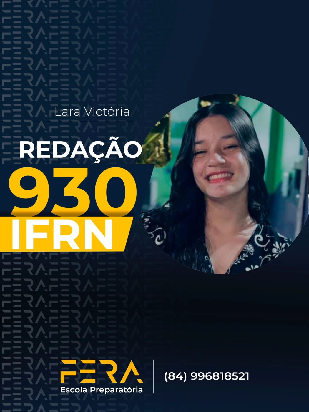 Lara Victória — redação 930 · IFRN · 2025