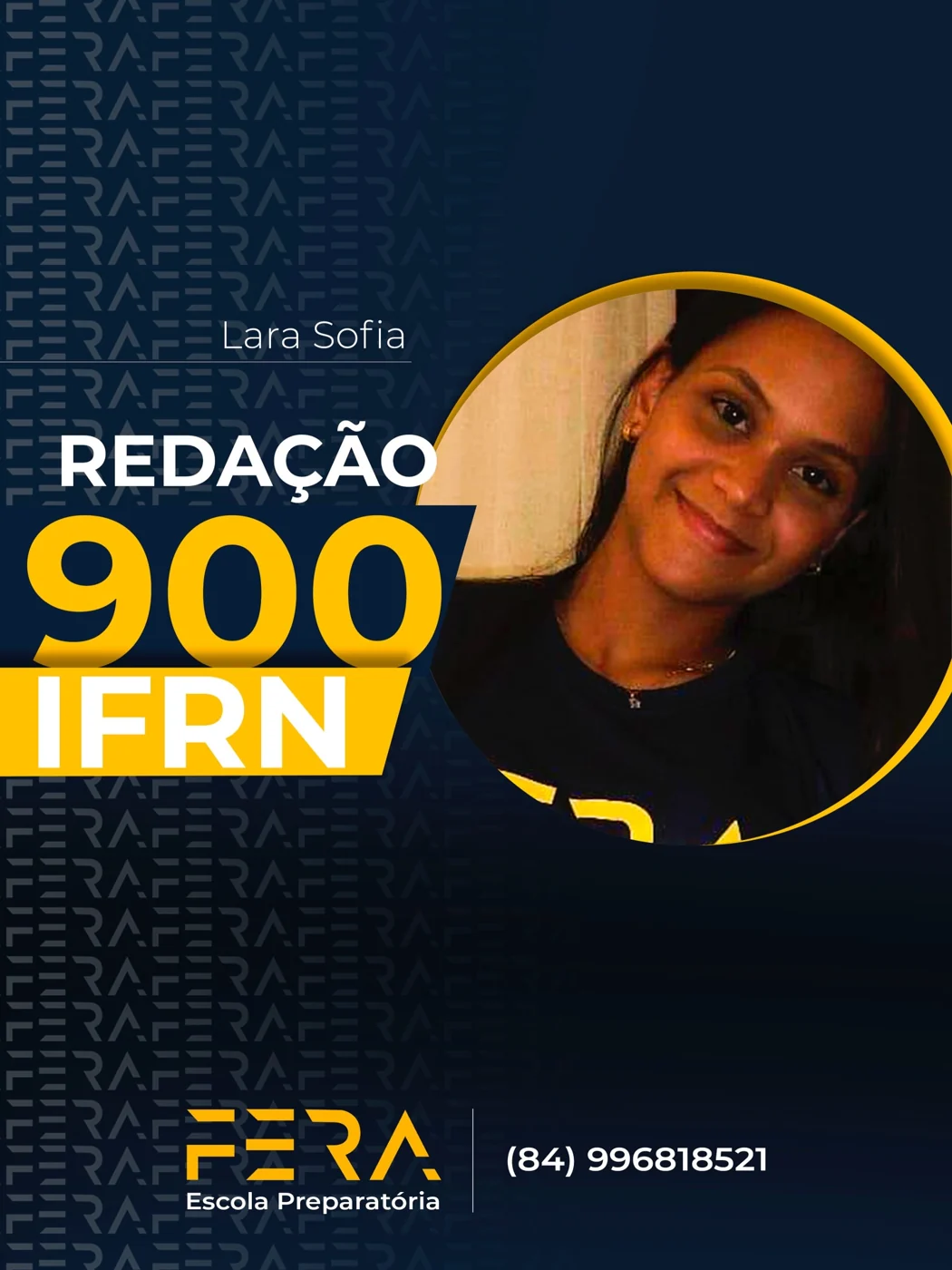Lara Sofia — redação 900 · IFRN · 2025
