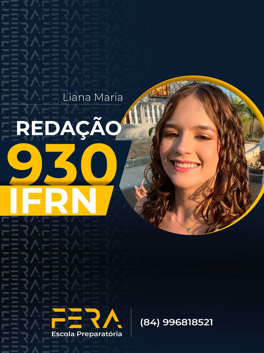 Liana Maria — redação 930 · IFRN · 2025