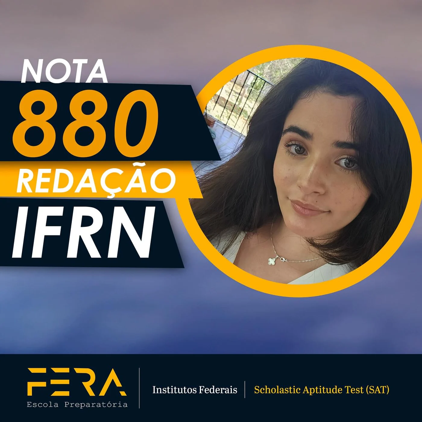 Sophia — redação 880 · IFRN · 2024