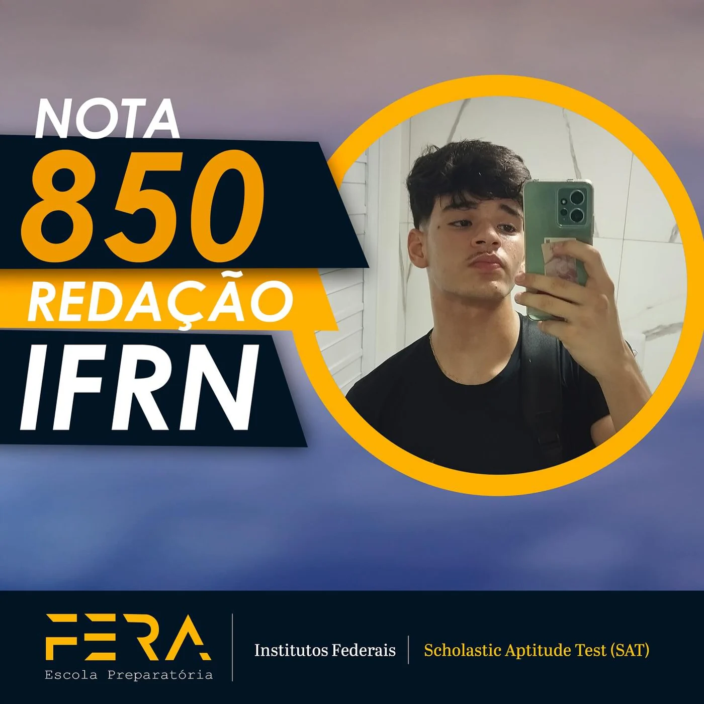 Matheus — redação 850 · IFRN · 2024