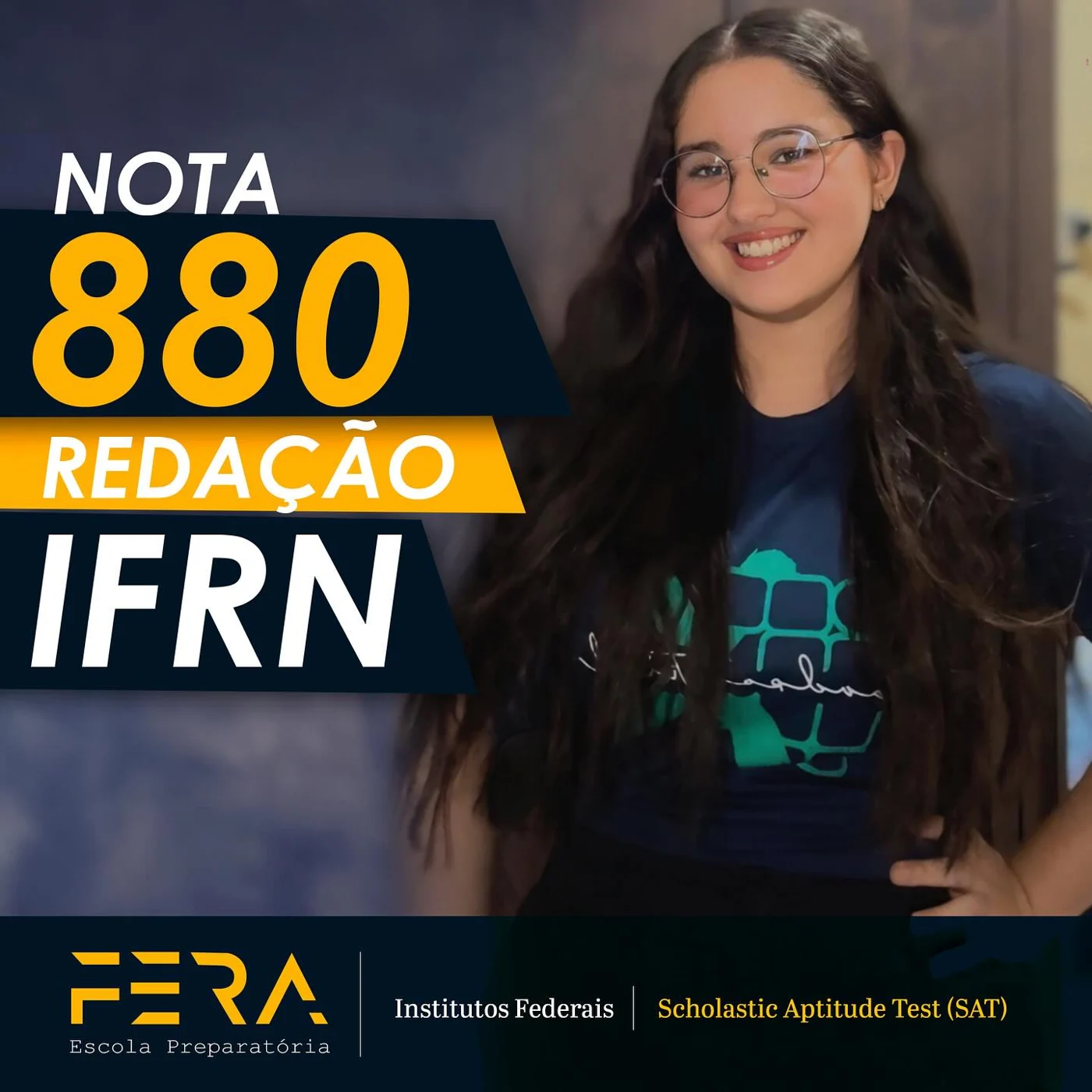 Gabrielly — redação 880 · IFRN · 2024